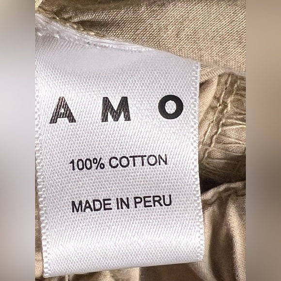 AMO DENIM BRIDLE JACKET - OATMILK Color. Size Small. NWT bomber, classic - Picture 11 of 13